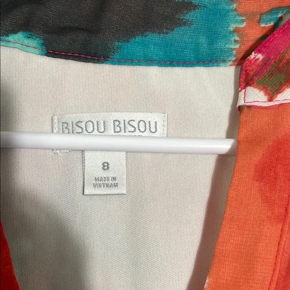 Bisou Bisou Red Halter Maxi Sundress - Picture 2 of 7